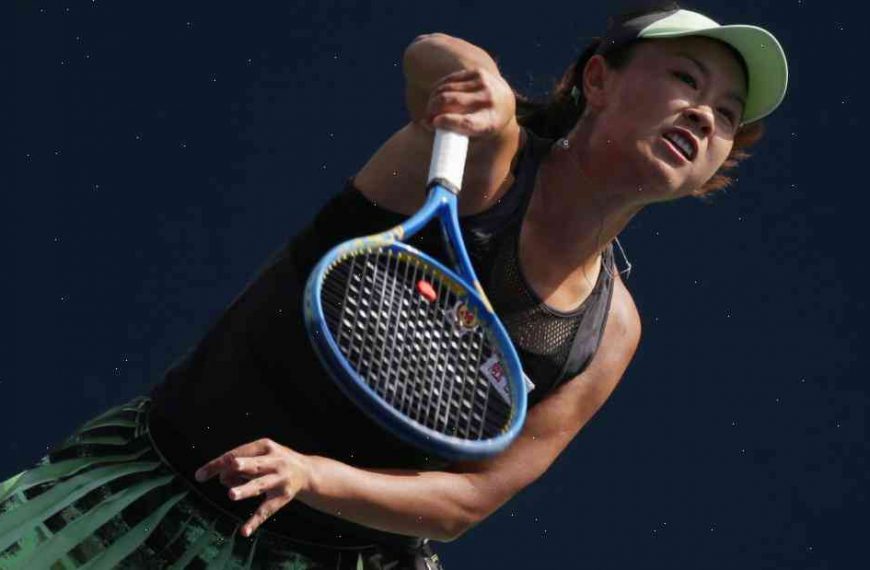 Report: China TV company to release video of Taiwanese star Peng Shuai being hit by car